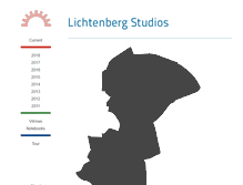 Tablet Screenshot of lichtenberg-studios.de